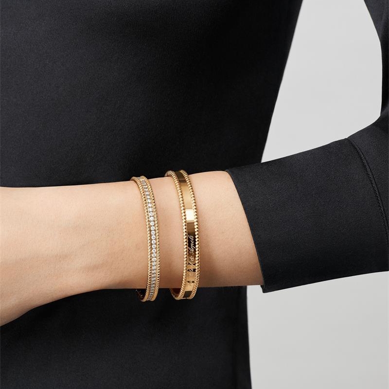 PERLÉE DIAMONDS BRACELET, 1 ROW, MEDIUM MODEL