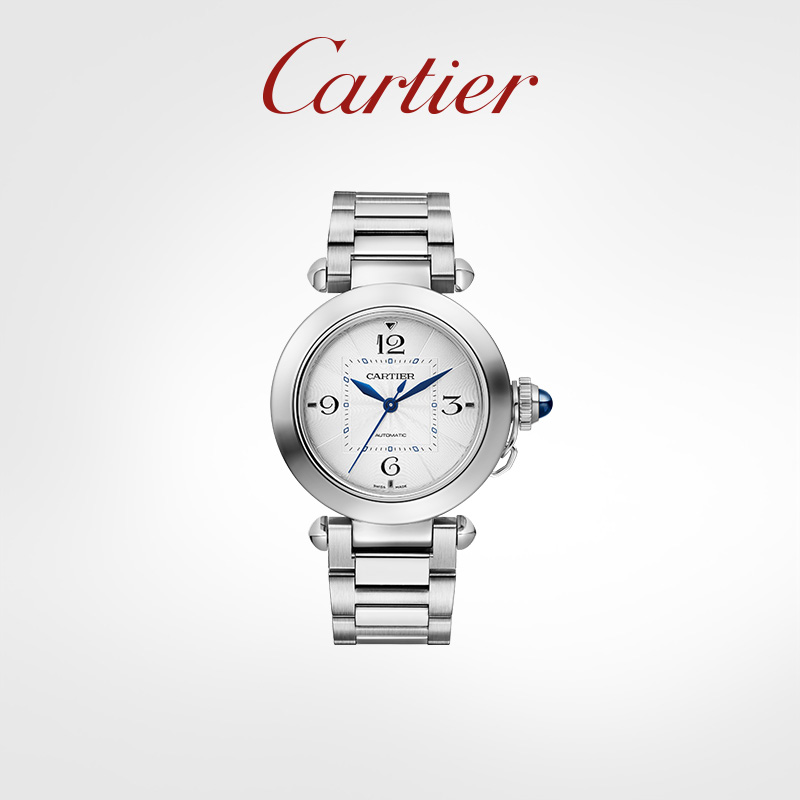 Pasha Series Mechanical Watch Stainless Steel Replacement Double Strap Watch