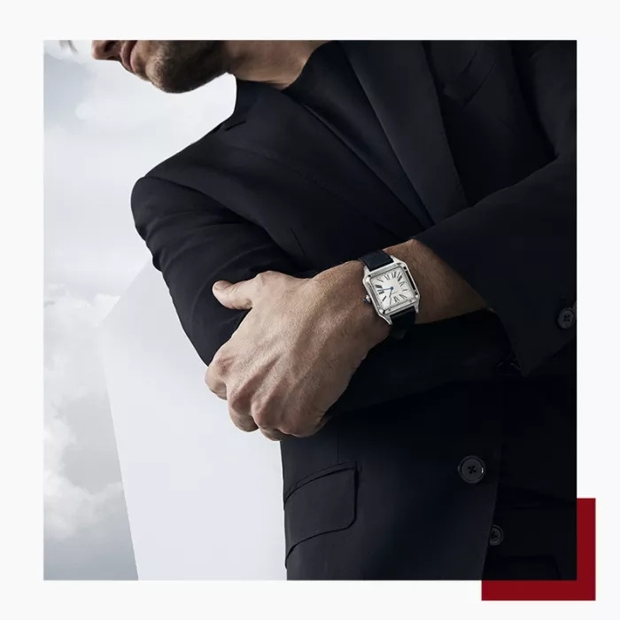 Santos Series Mechanical Watch Steel Watch