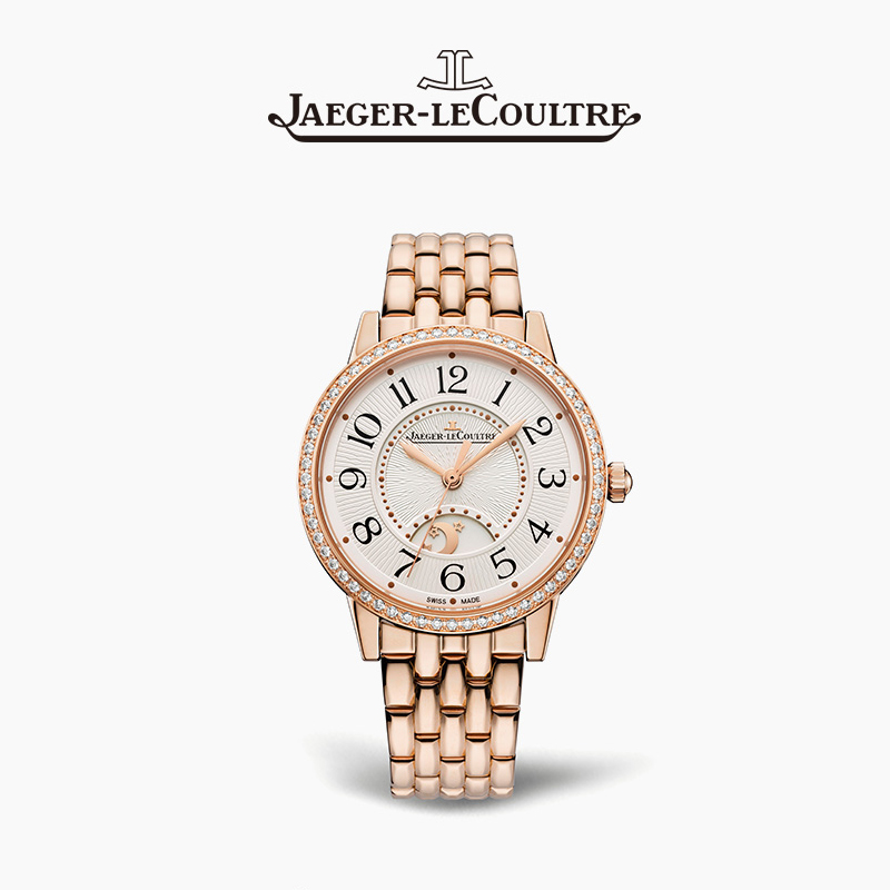 Dating series day and night display watch rose gold diamond Swiss ladies watch