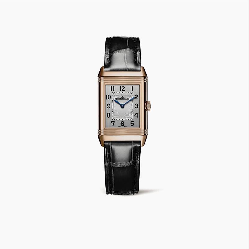 REVERSO double-sided flip watch rose gold diamond mechanical ladies watch