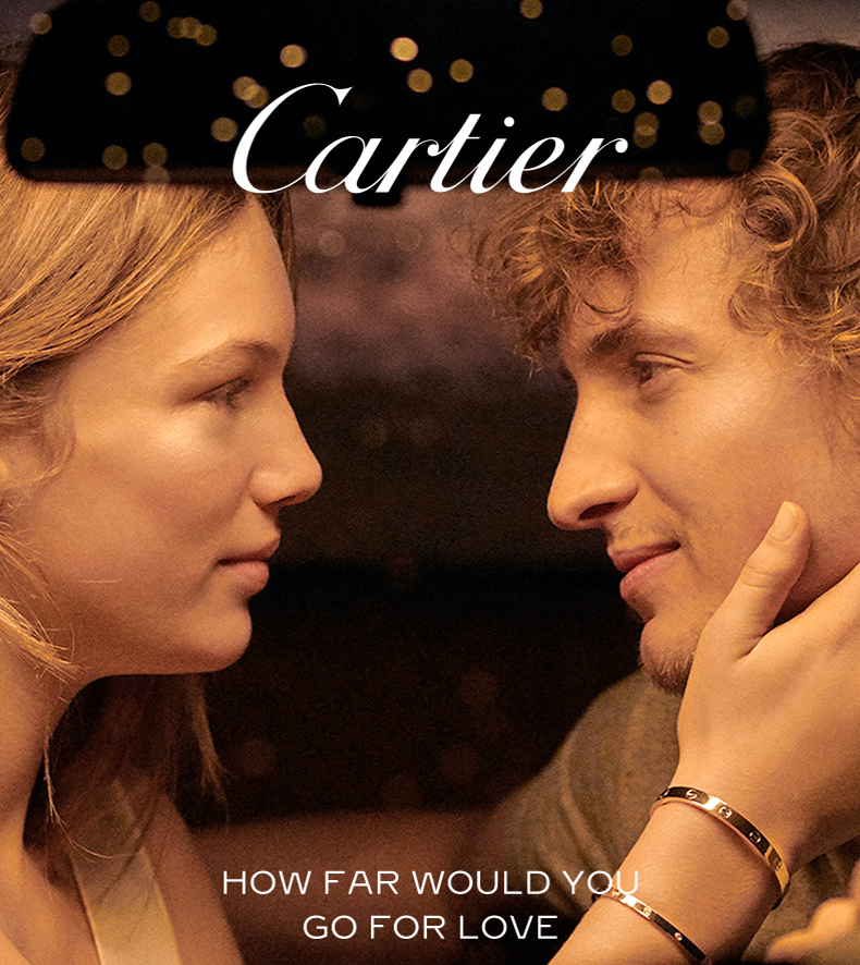 Love series ring rose gold platinum classic