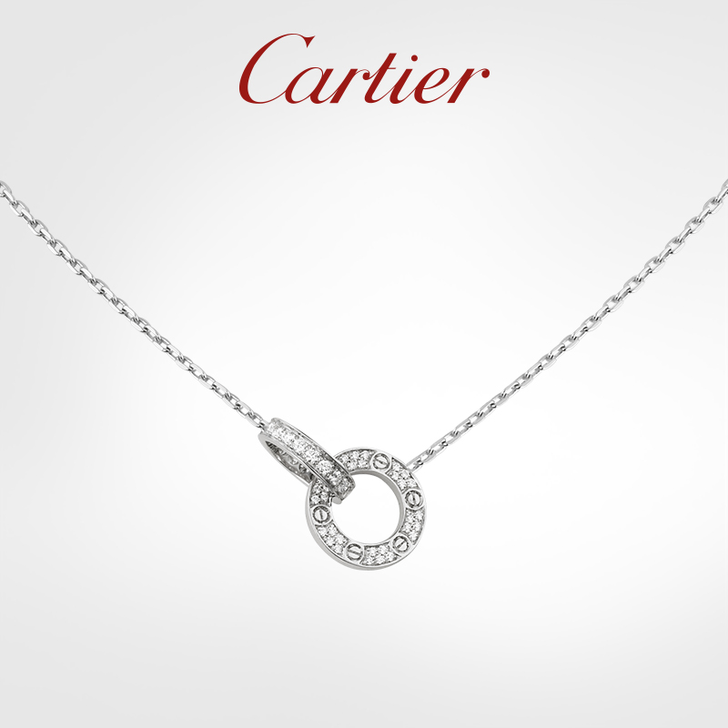 LOVE NECKLACE DIAMONDS