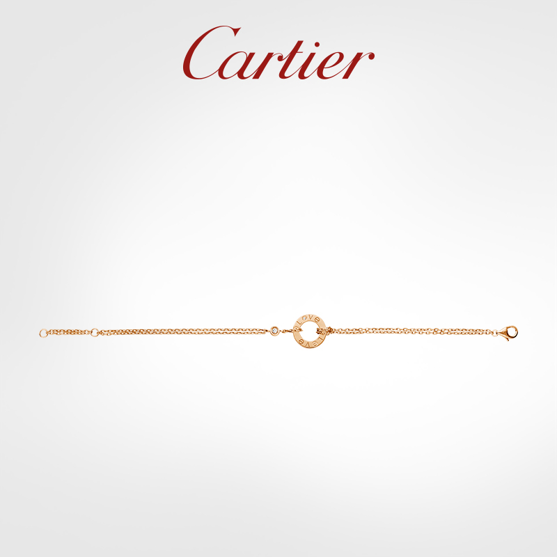 LOVE SERIES ROSE GOLD, WHITE GOLD AND DIAMOND BRACELET