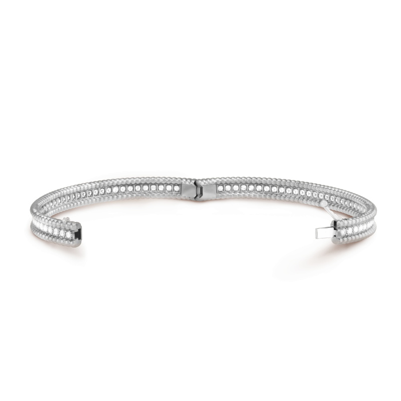 PERLÉE DIAMONDS BRACELET, 1 ROW, MEDIUM MODEL