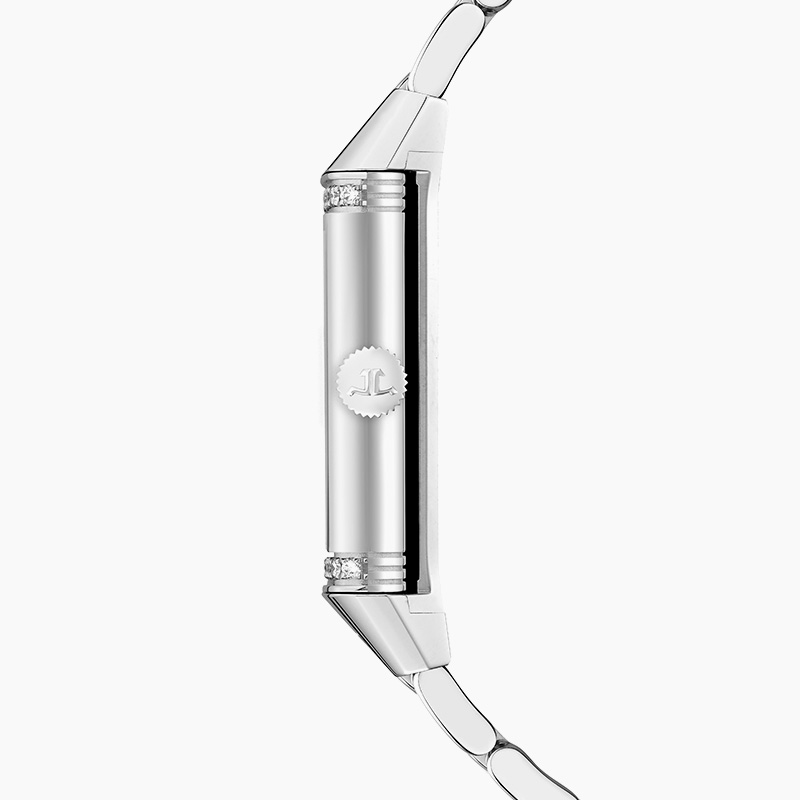 REVERSO ONE flip watch stainless steel diamond quartz ladies watch