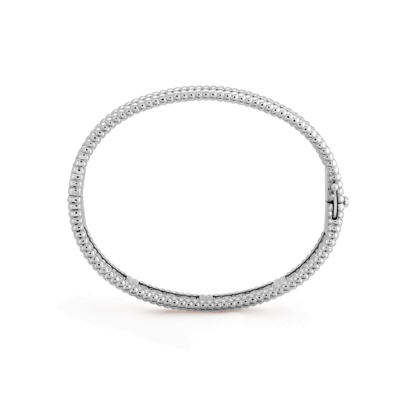 PERLÉE DIAMONDS BRACELET, 3 ROWS, SMALL MODEL