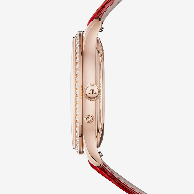 Master Master Series Moon Phase Rose Gold Diamond Automatic Ladies Watch