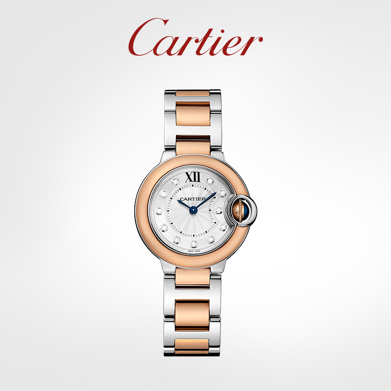 Balloon Blue Series Quartz Mechanical Watch Rose Gold Stainless Steel Watch