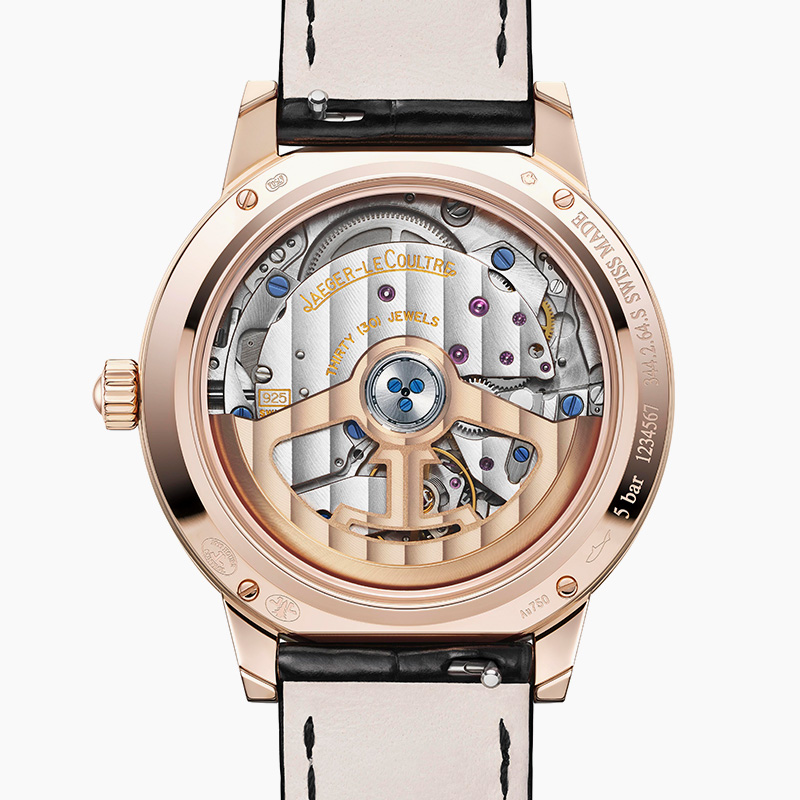 Dating series moon phase watch rose gold diamond automatic mechanical ladies watch