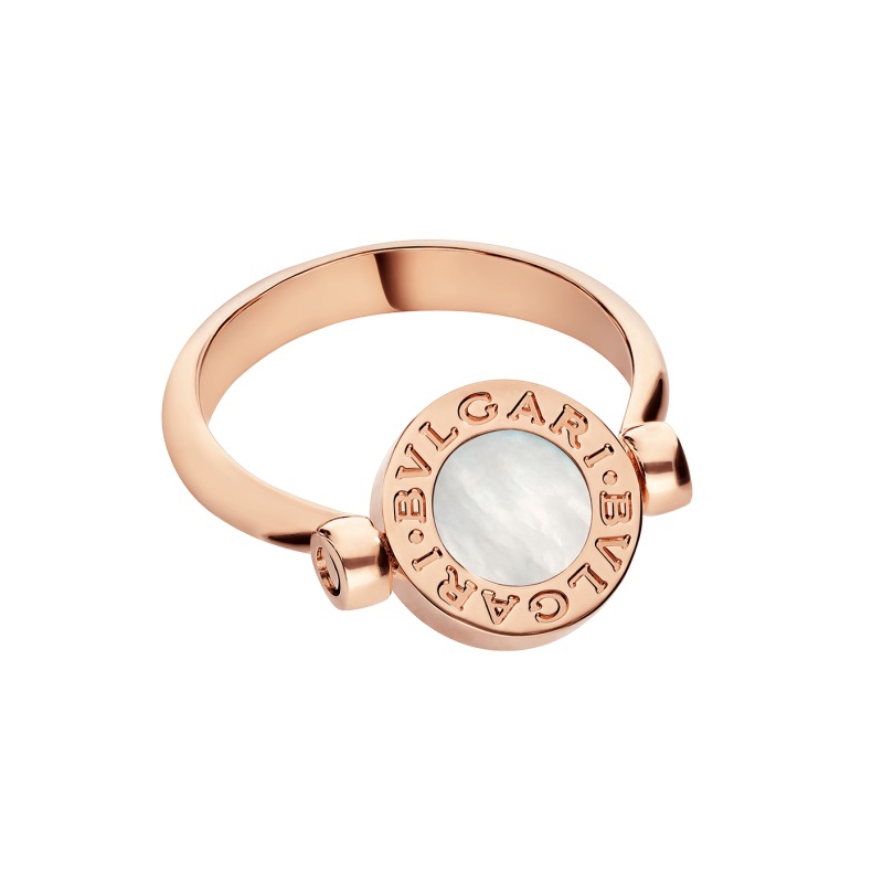 18 KT ROSE GOLD FLIP RING
