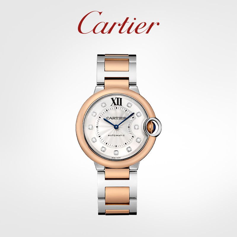 Balloon Blue Series Quartz Mechanical Watch Rose Gold Stainless Steel Watch