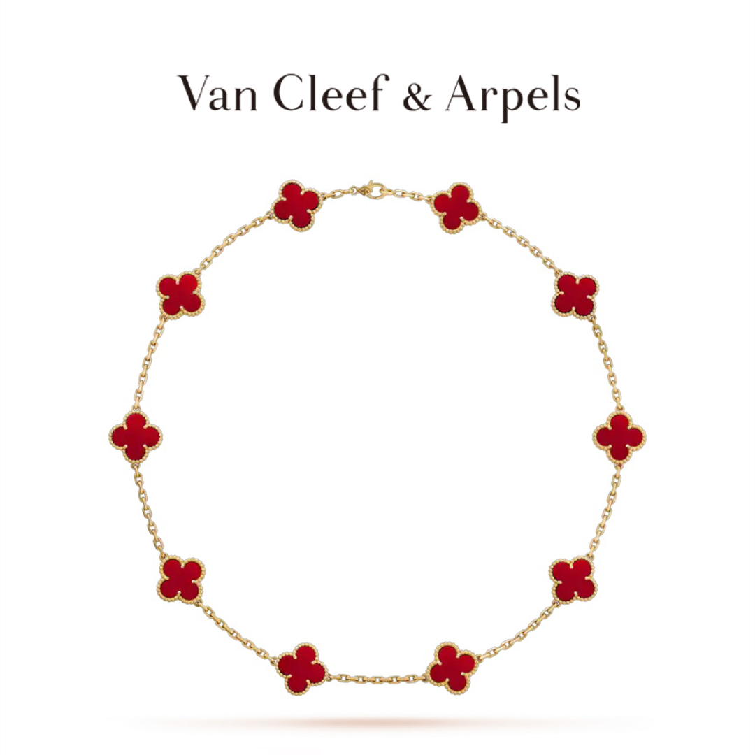 Vintage Alhambra necklace, 10 motifs