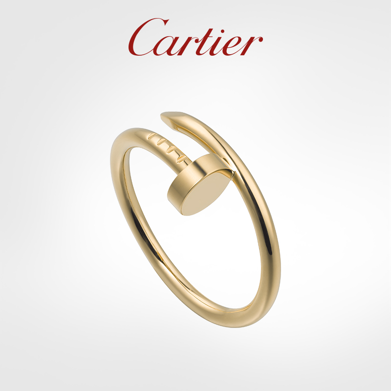 Juste UN clou nail series rose gold narrow edition ring