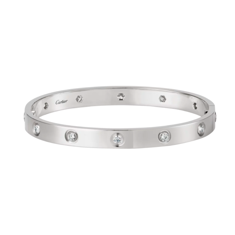 LOVE BRACELET, 10 DIAMONDS