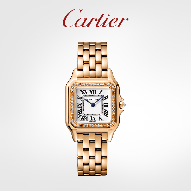 Panthère Cheetah Series Quartz Watch Rose Gold Diamond Watch