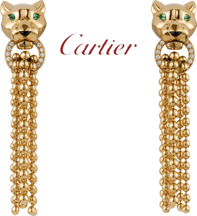 PANTHÈRE DE CARTIER EARRINGS