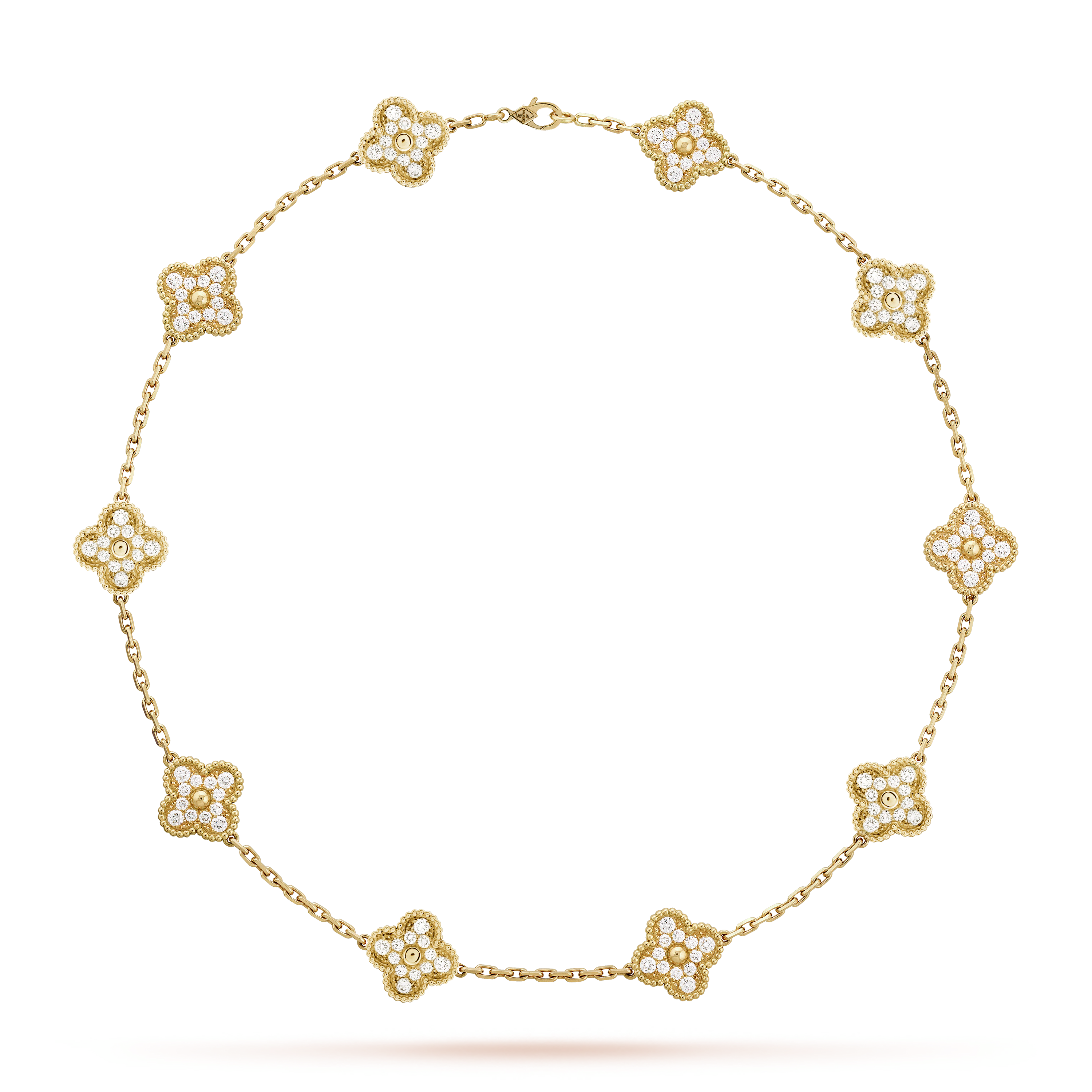 Vintage Alhambra necklace, 10 motifs