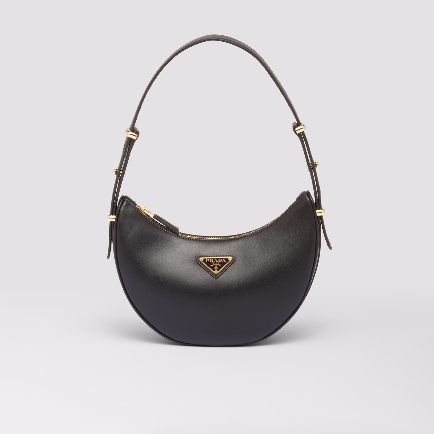 Prada Arqué leather shoulder bag