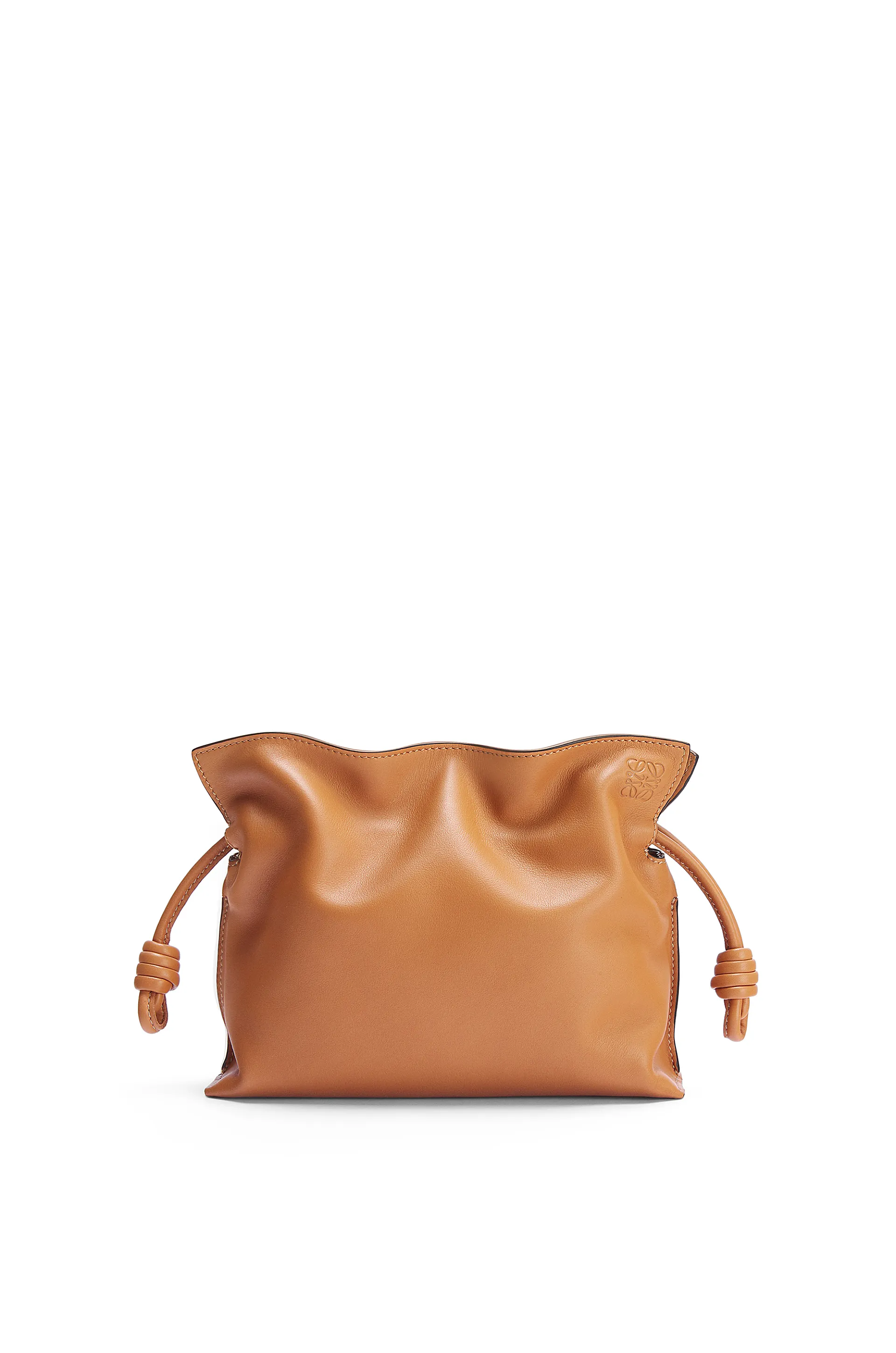 Loewe nappa calfskin Flamenco clutch