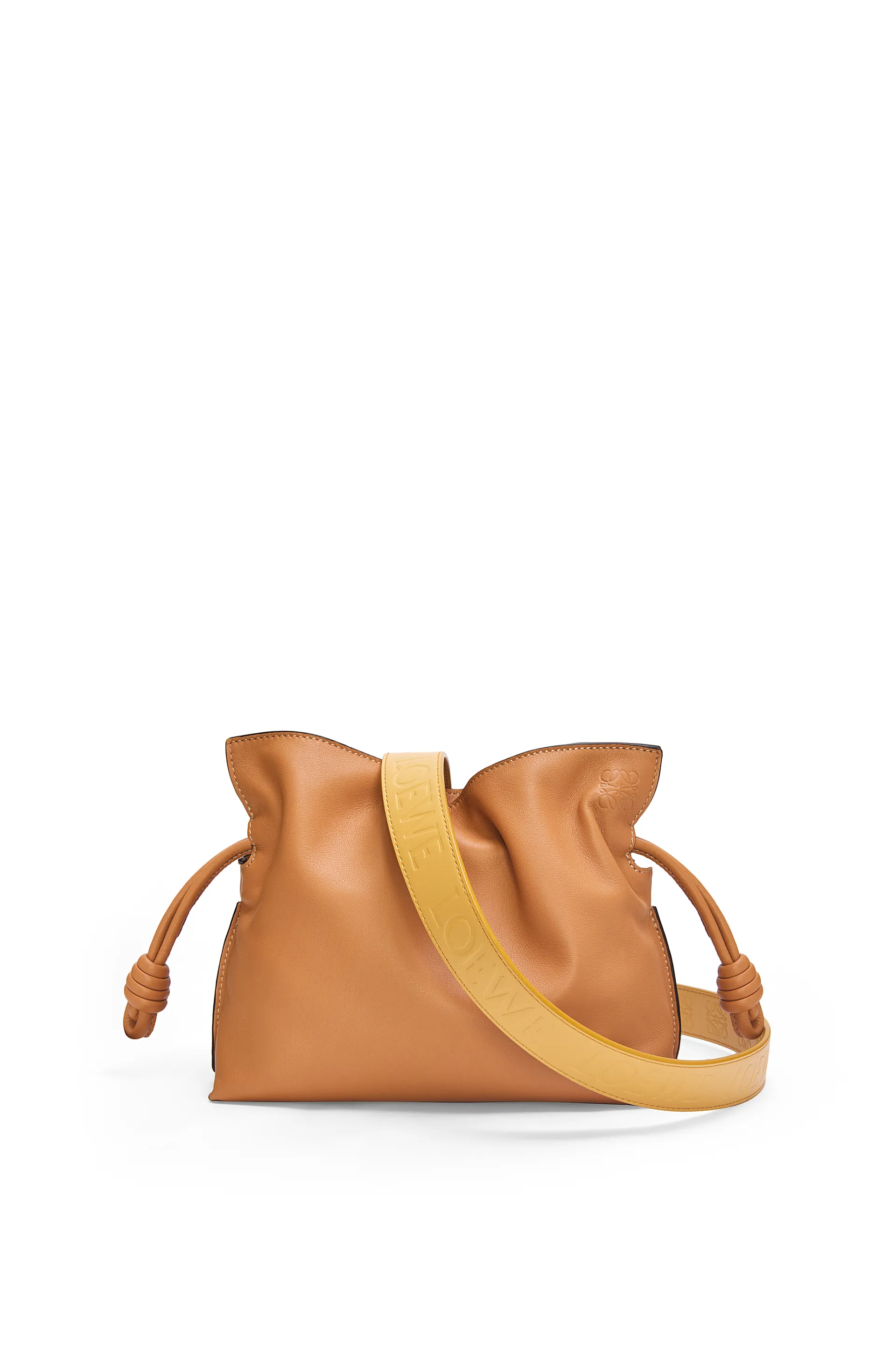 Loewe nappa calfskin Flamenco clutch