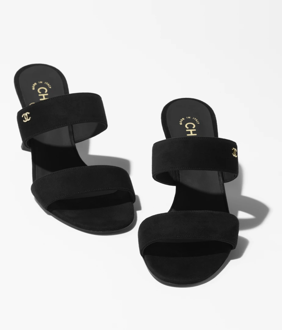 Chanel honey slippers