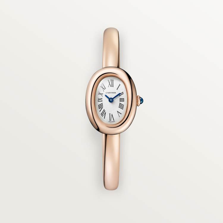 (special offer)Baignoire Watch Mini 18K Rose Gold Quartz
