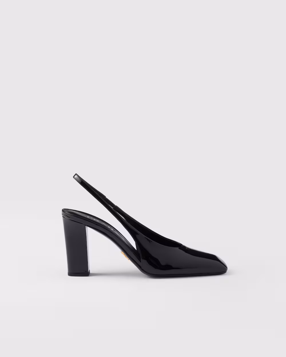 Prada patent leather high heels