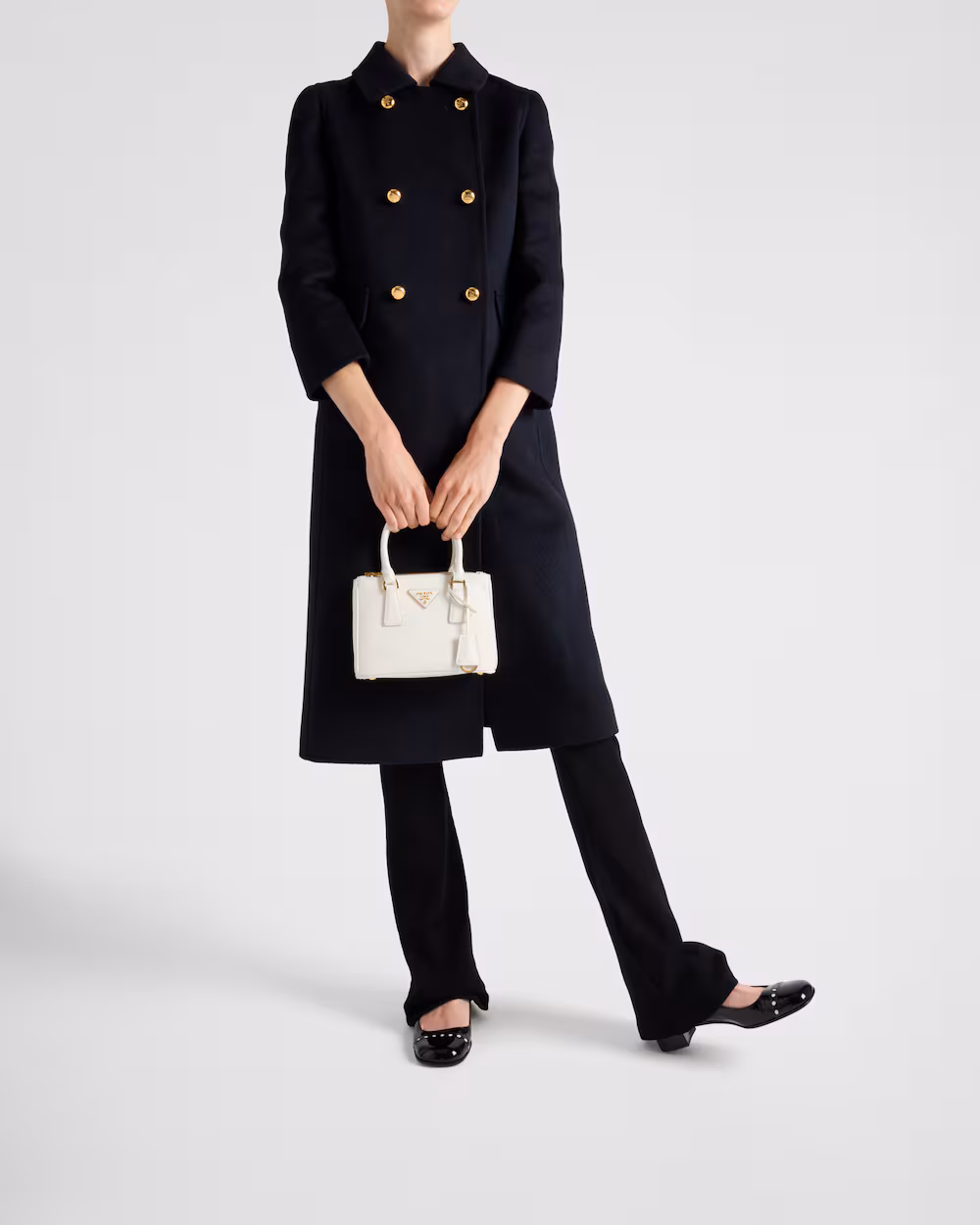 Prada patent leather Mary Jane pumps