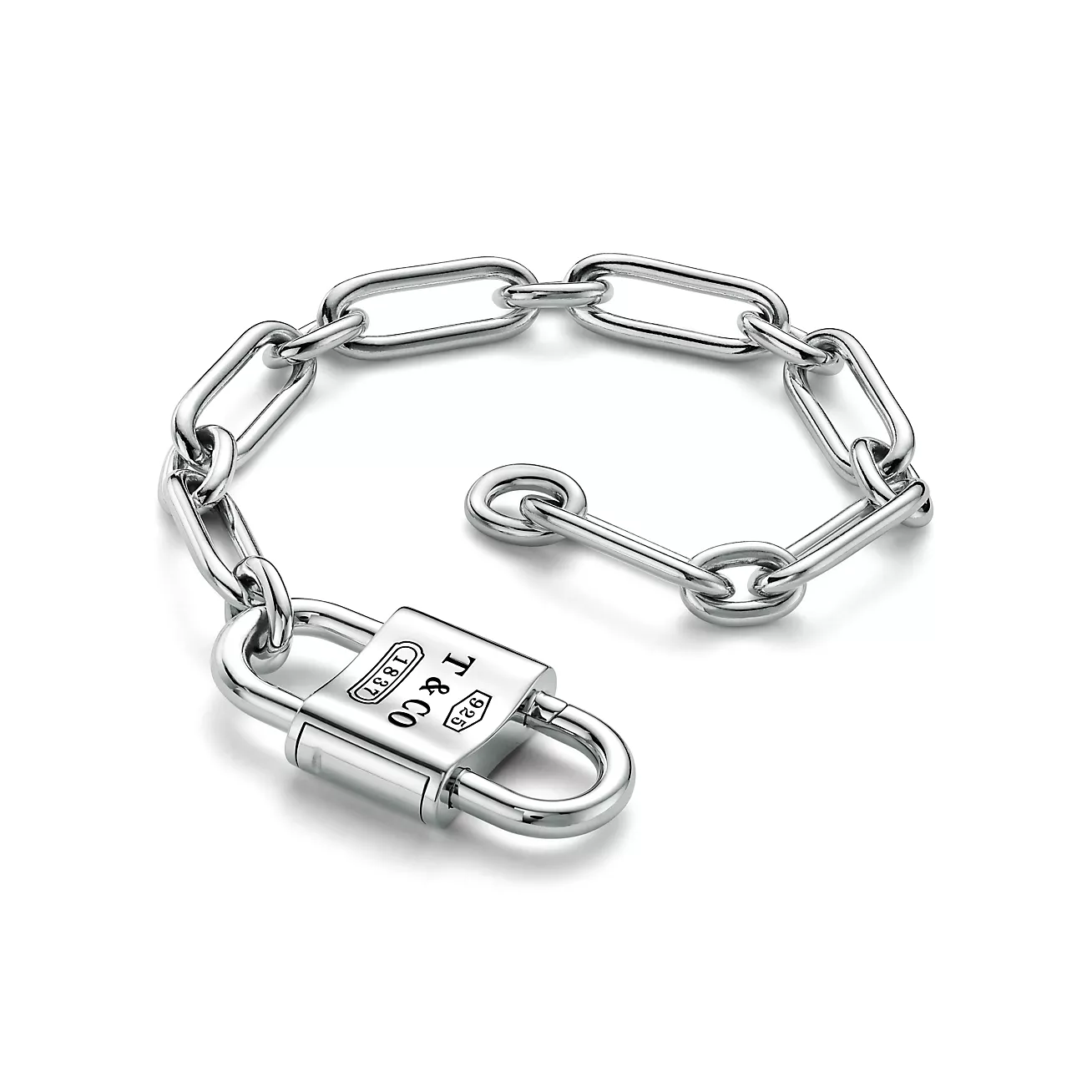 Tiffany Large Double Lock Bracelet