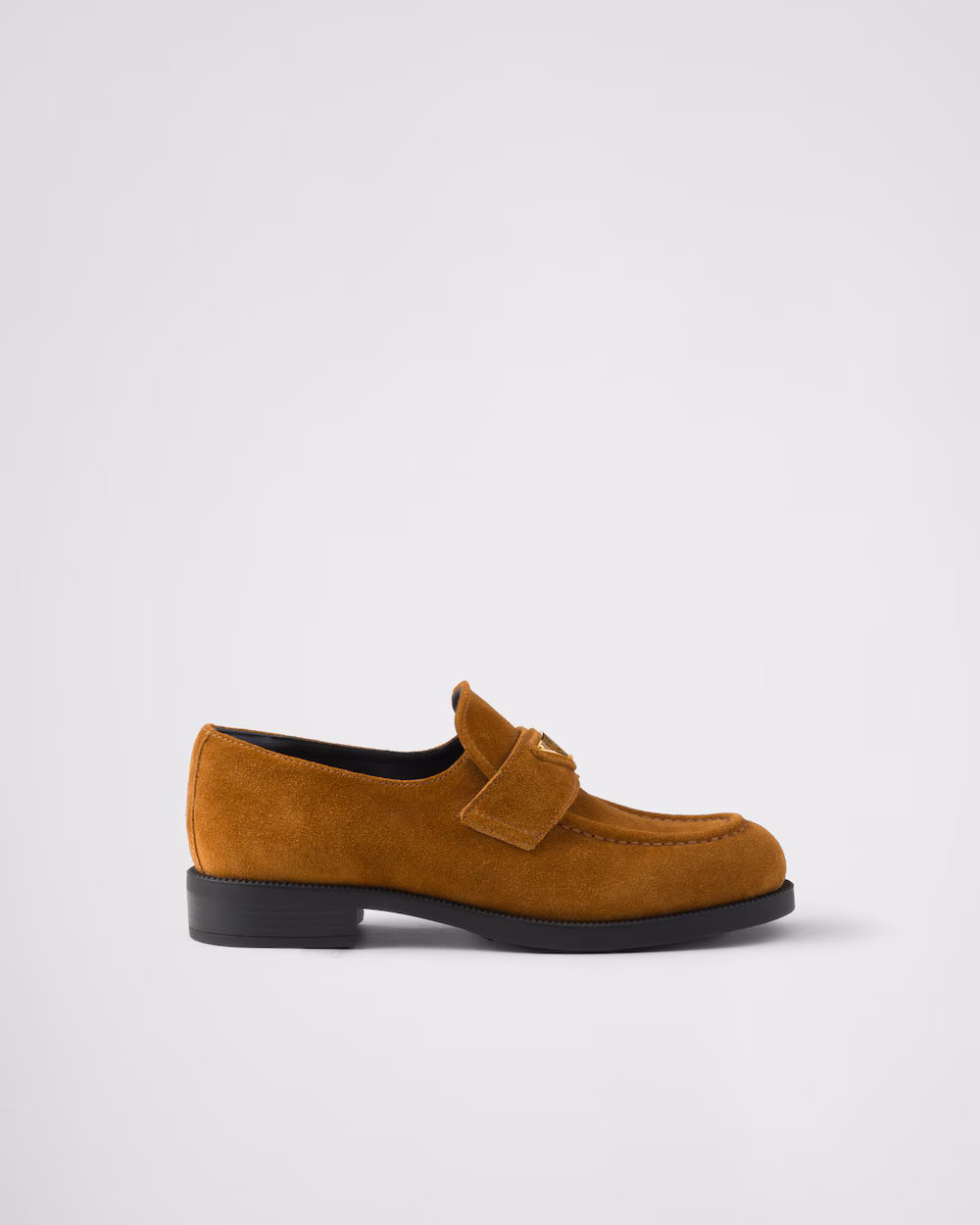 （Special Offer）Prada suede leather loafers