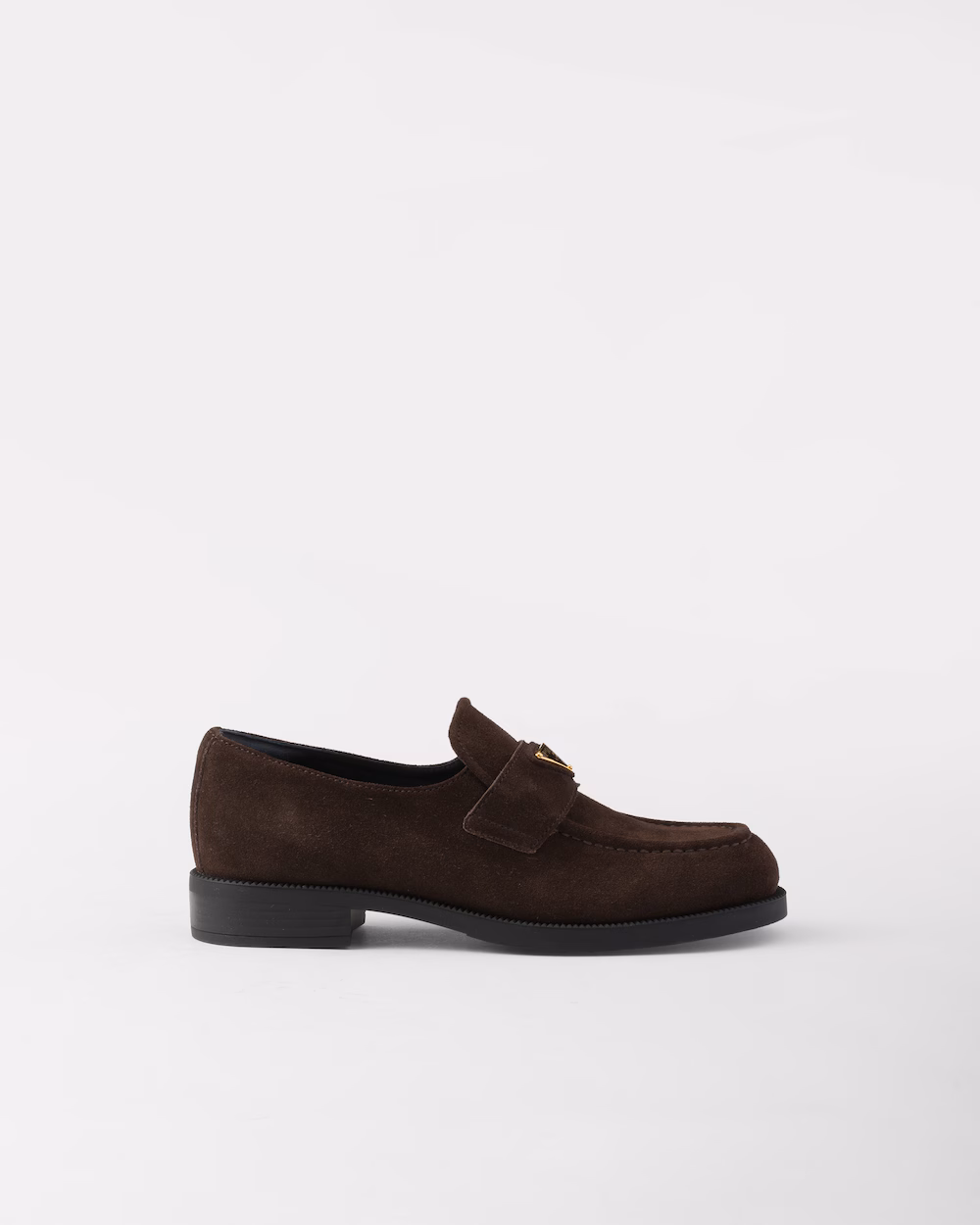 （Special Offer）Prada suede leather loafers