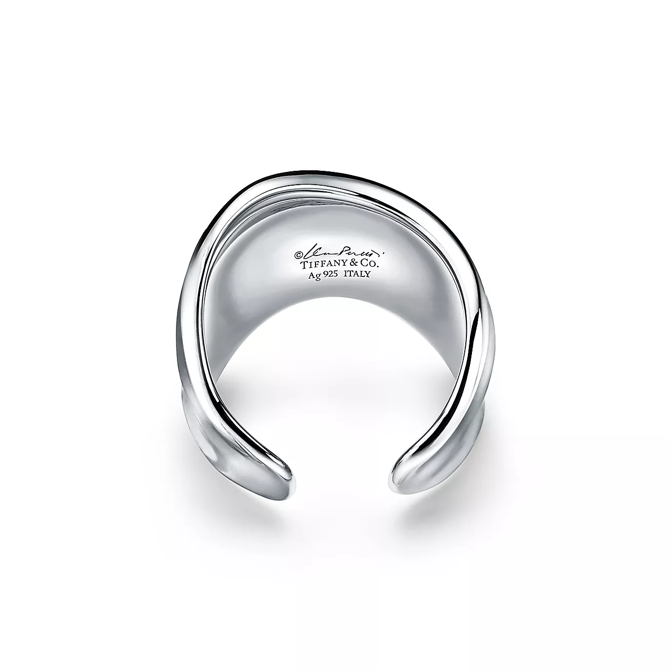 Tiffany Bone Ring Sterling Silver