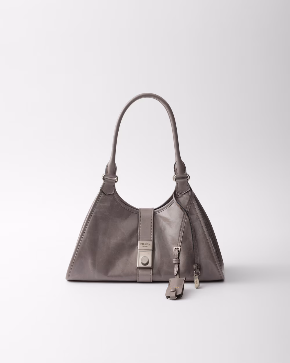 Prada Medium Leather Tote Bag