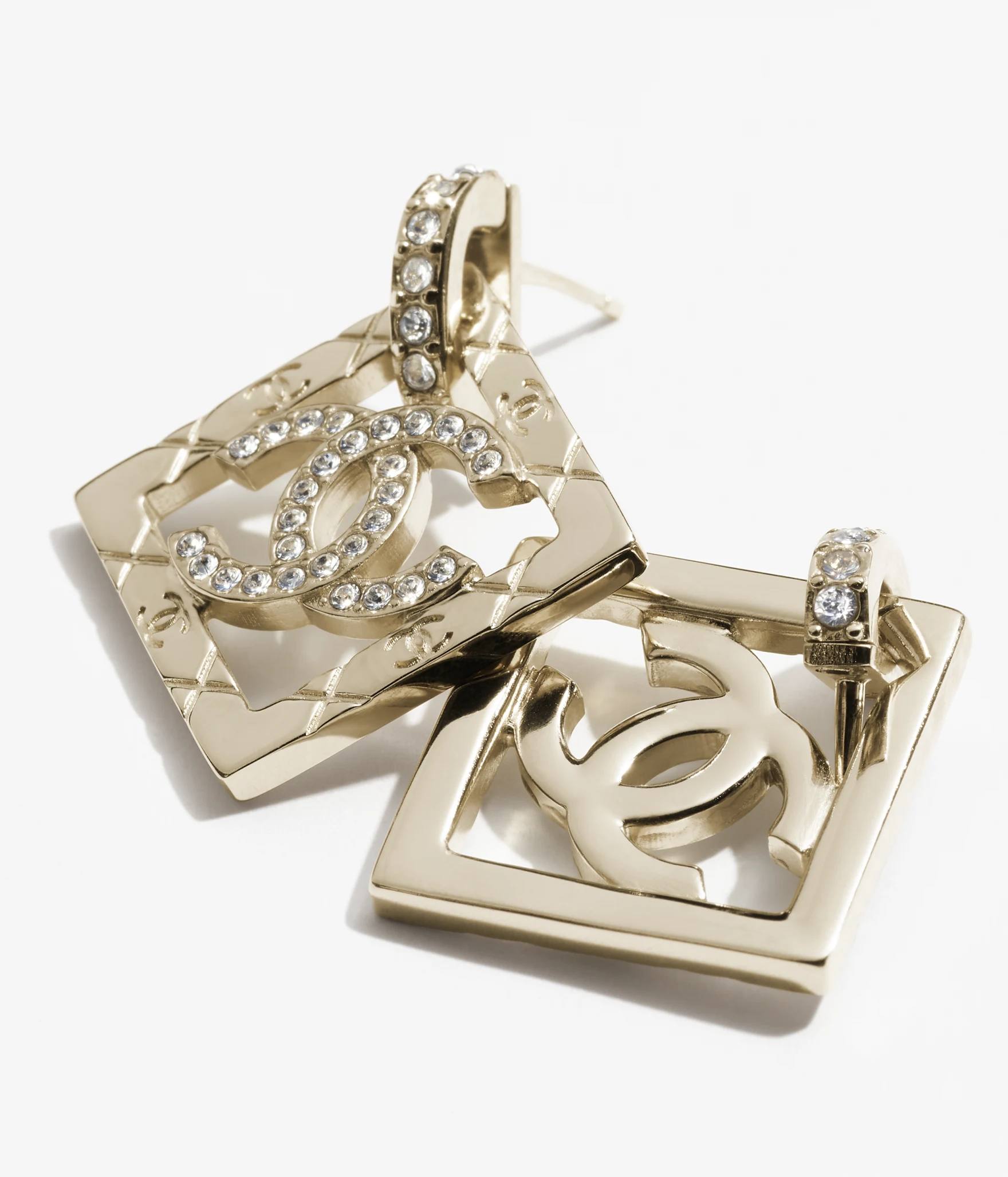 Chanel earrings charm earrings