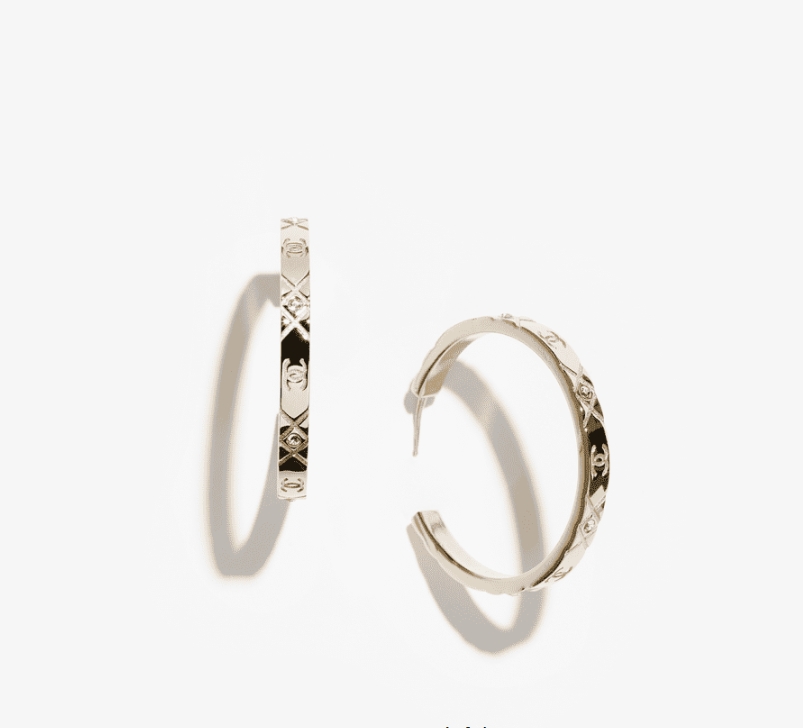 Chanel Hoop Earrings