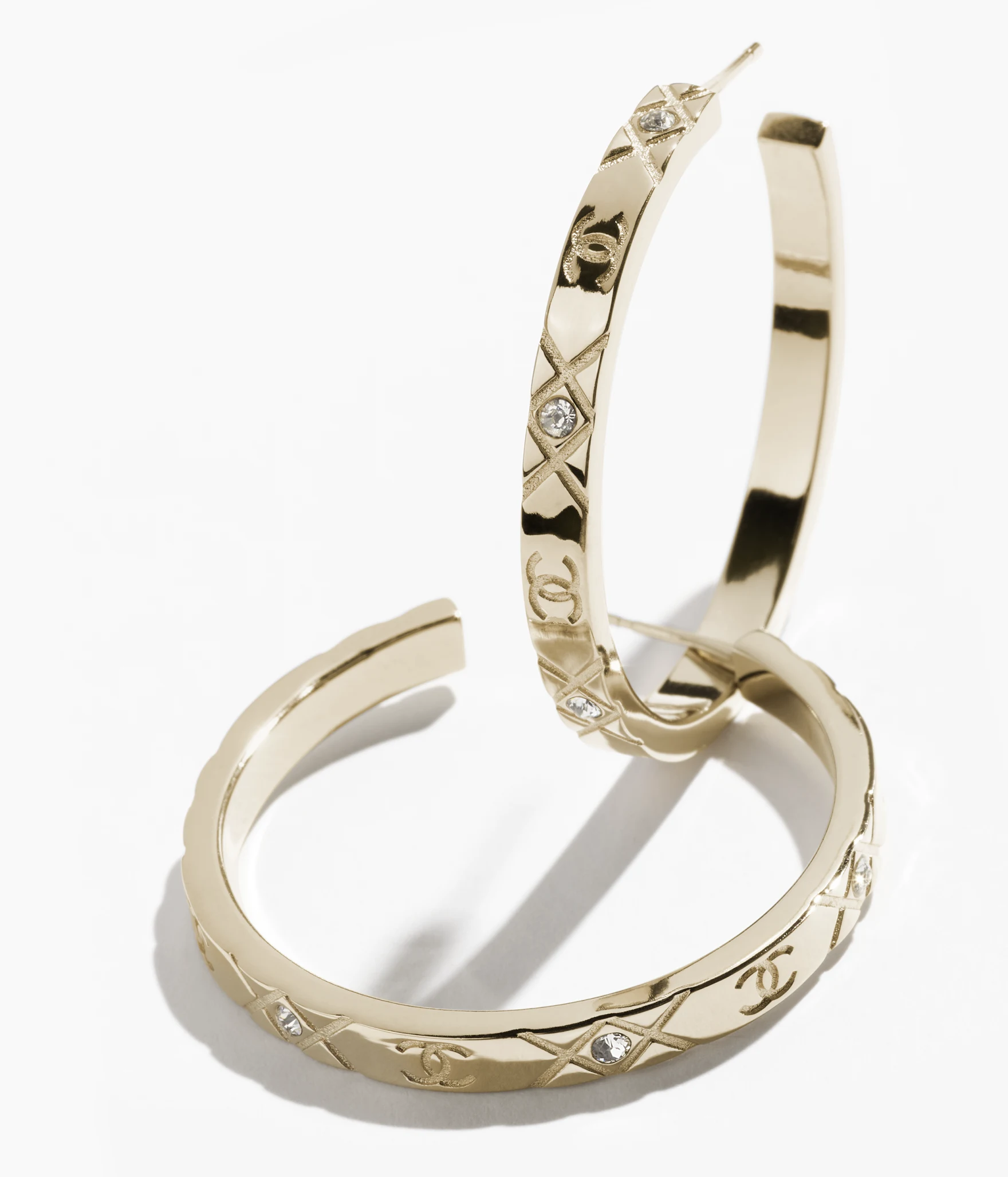 Chanel Hoop Earrings