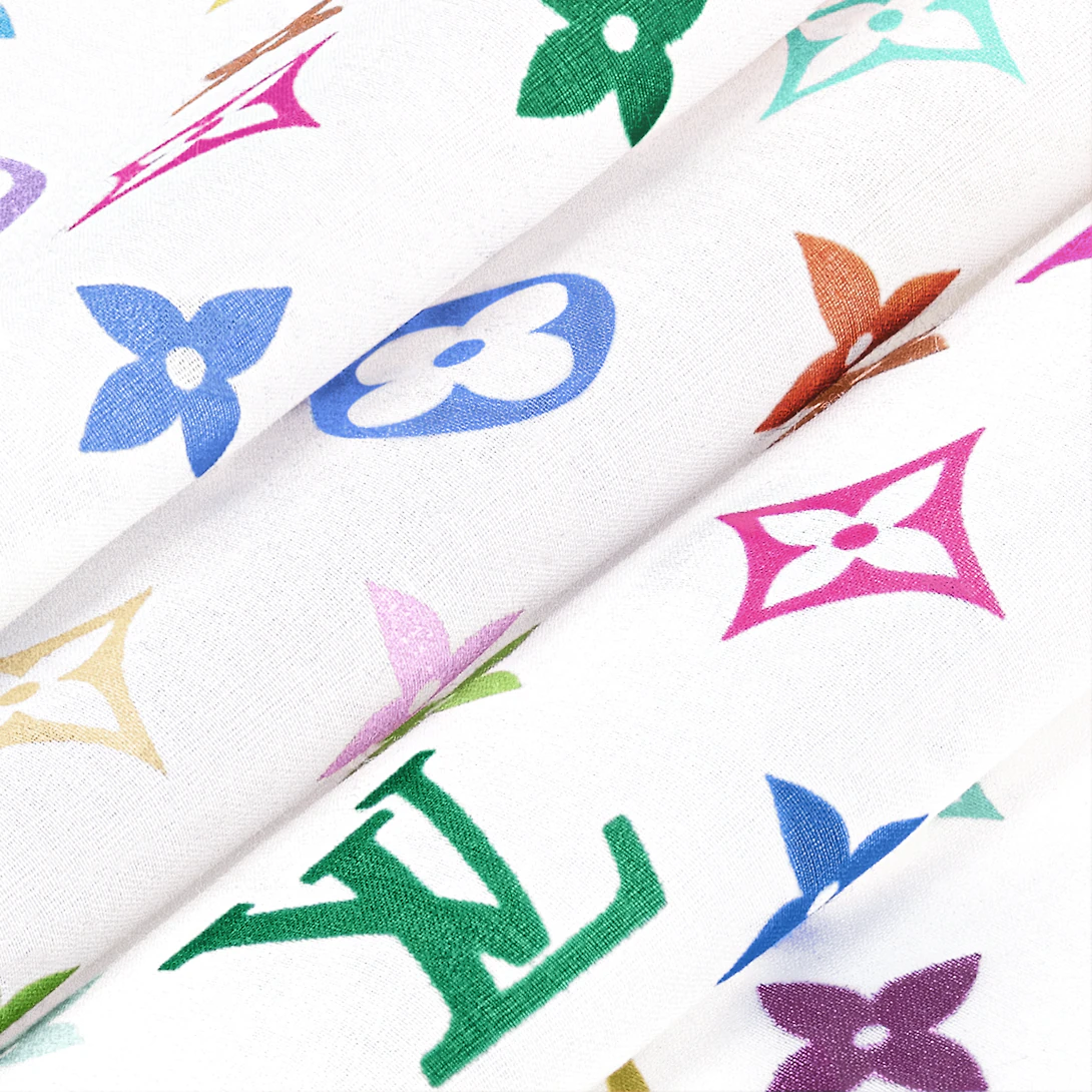 Louis Vuitton scarf LV x TM 55 square scarf