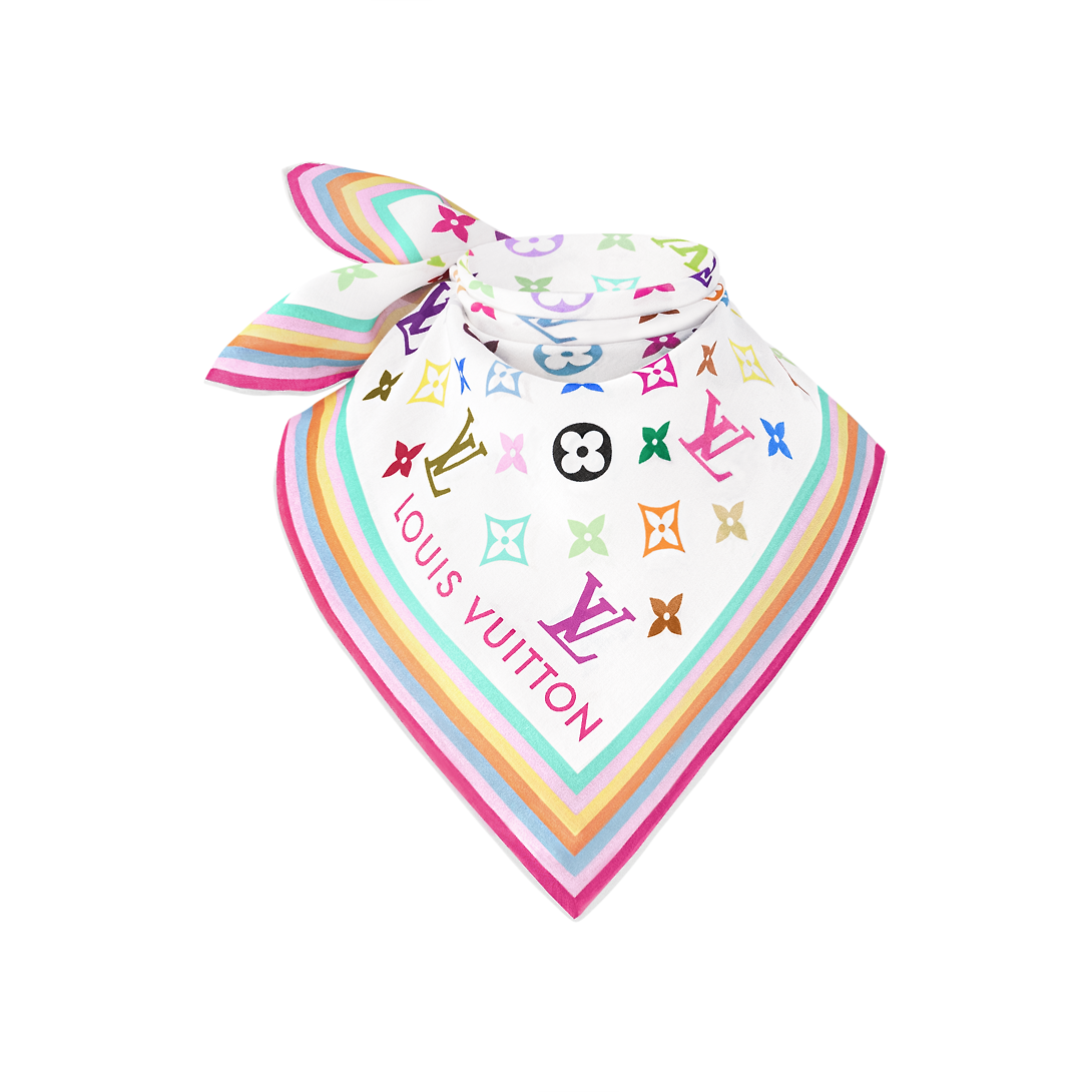 Louis Vuitton scarf LV x TM 55 square scarf