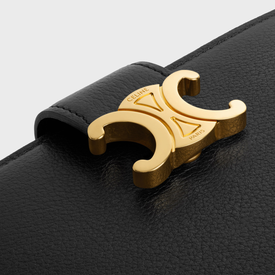 (Special Offer)CELINE WALLET VICTOIRE MEDIUM SOFT COWLESS LEATHER WALLET