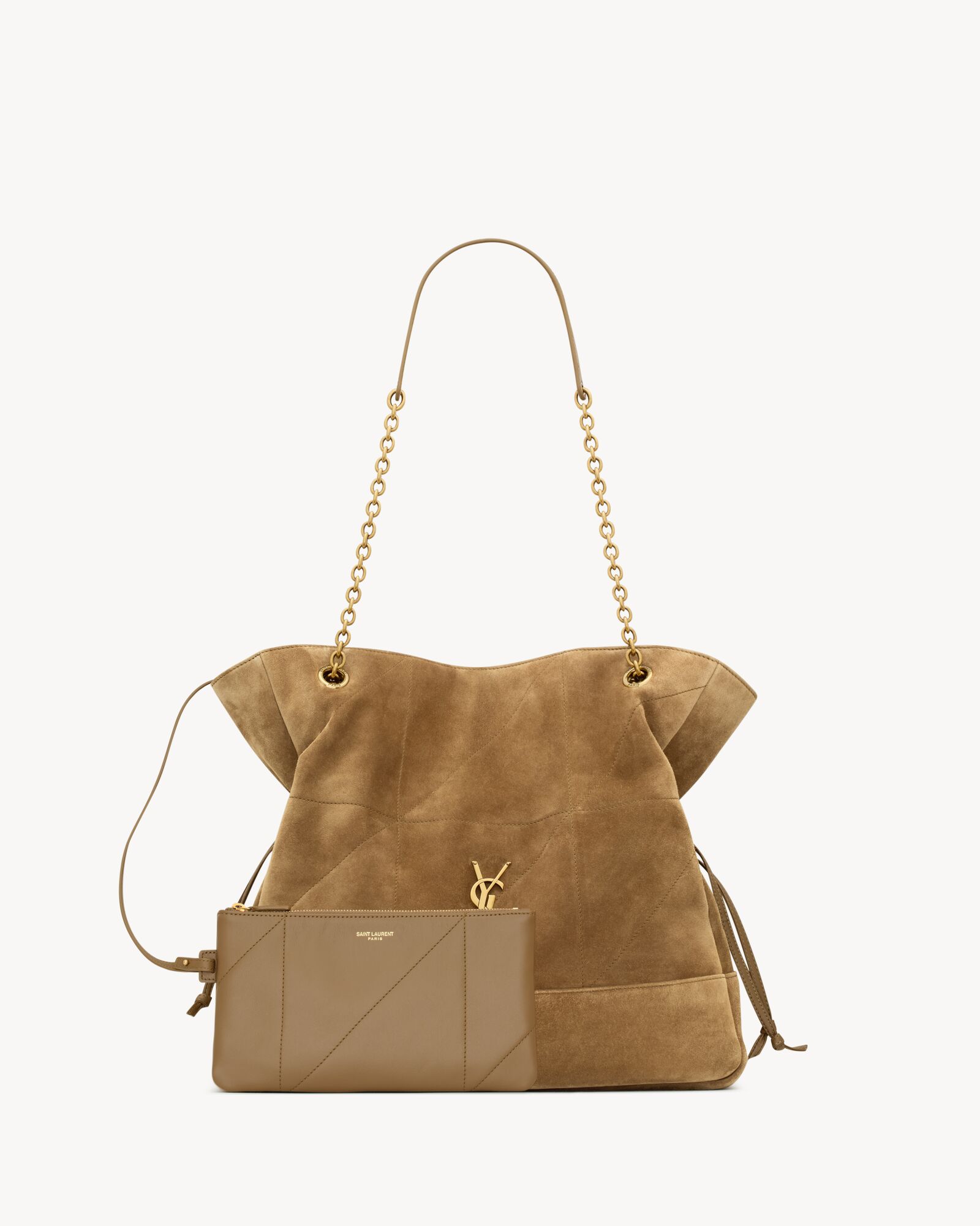 Yves Saint Laurent Bag JAMIE Suede Shopping Bag