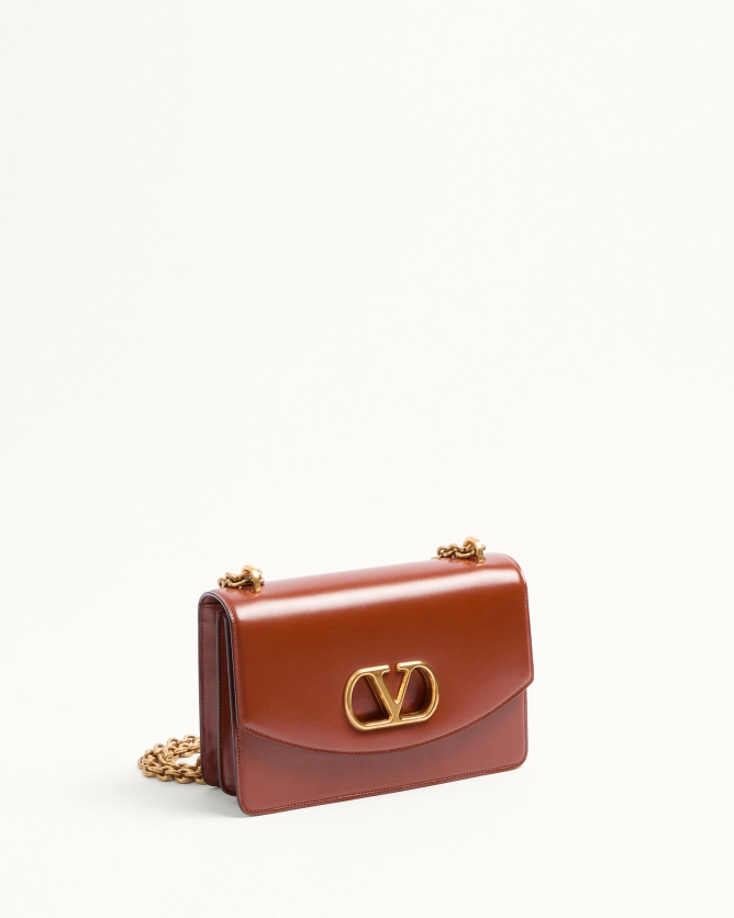 Valentino Bags VAIN Shiny Small and Large Calfskin Handbags
