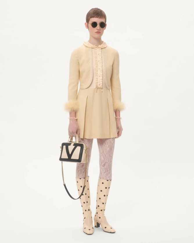 Valentino VIVA SUPERSTAR sheepskin handbag