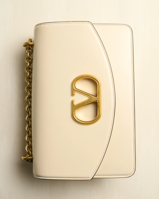 Valentino Bags VAIN Shiny Small and Large Calfskin Handbags