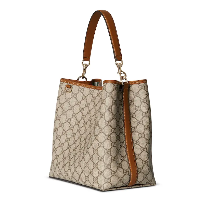 Gucci GG Emblem Medium Bucket Bag