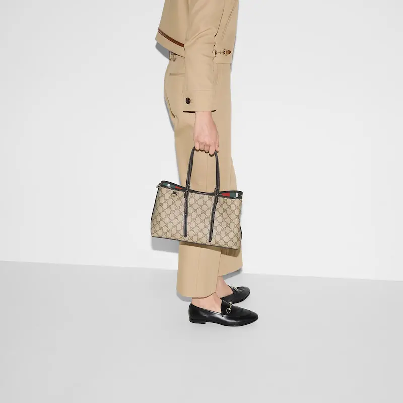 (Special Offer)Gucci GG Emblem series medium and large tote bags