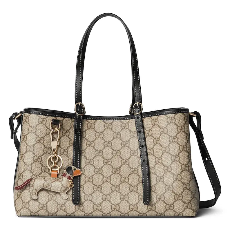 (Special Offer)Gucci GG Emblem series medium and large tote bags