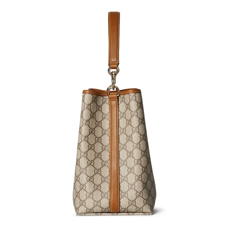 Gucci GG Emblem Medium Bucket Bag