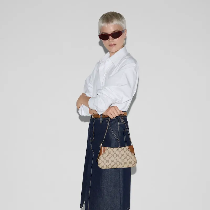 (Special Offer)Gucci GG Emblem small, medium and large shoulder bags