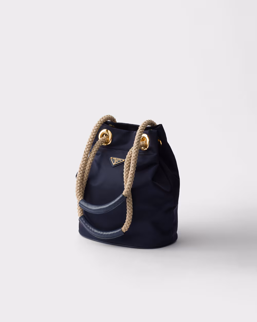 Prada Mariner Recycled Nylon Small Bucket Bag
